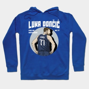 Luka Doncic Comic Style Art Hoodie